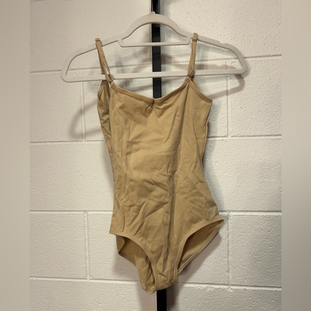 Capezio brand nude leotard